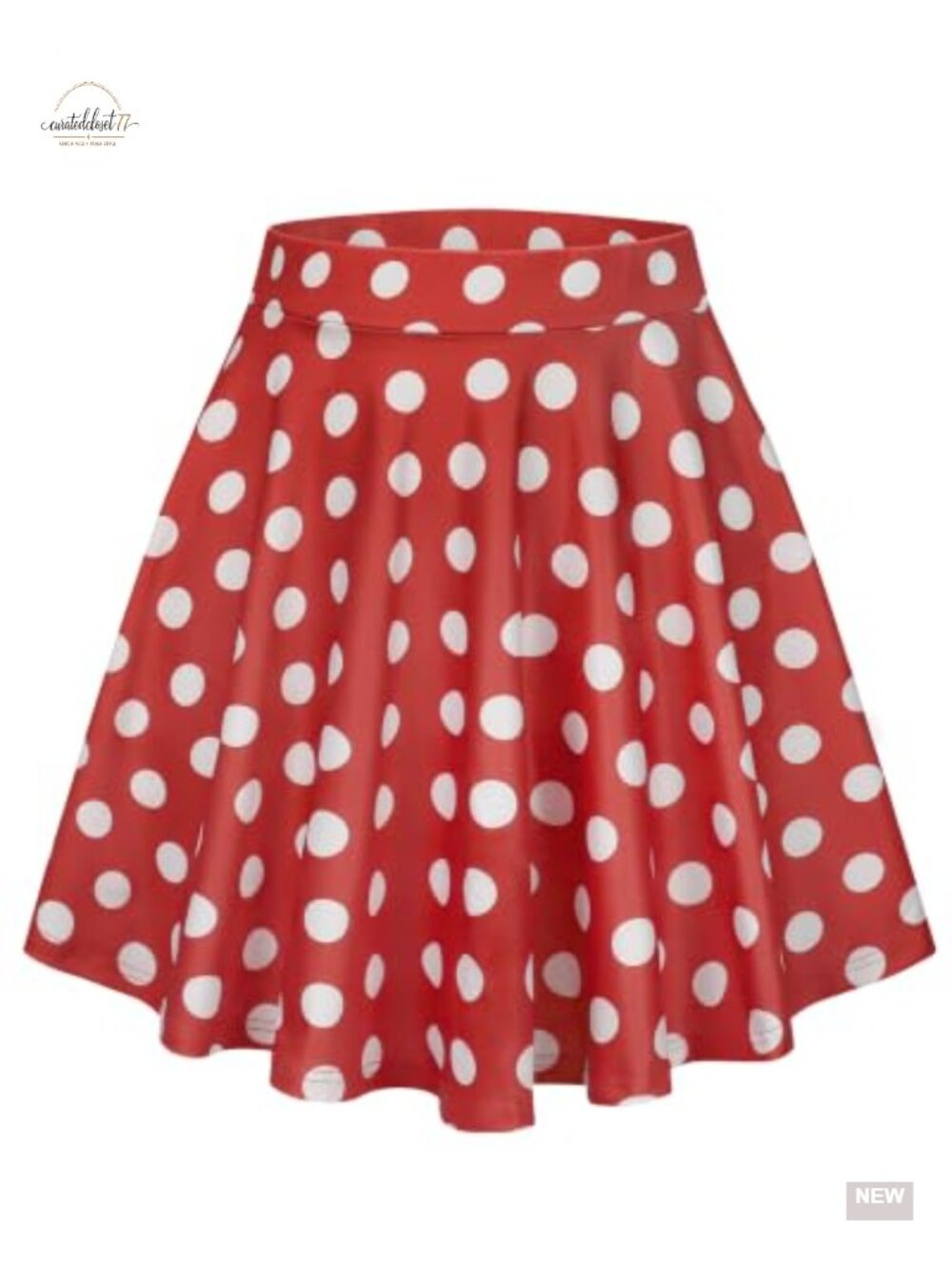 Women's Pleated Mini Skirt High Waisted Flowy Casual Summer Skirt
